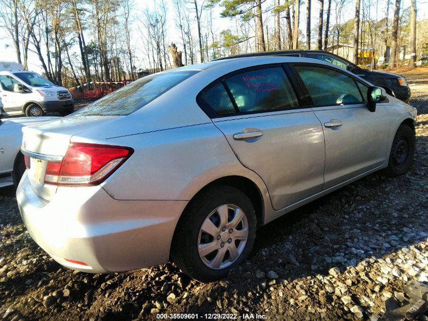 2013 HONDA CIVIC SDN LX 2HGFB2F5XDH562428