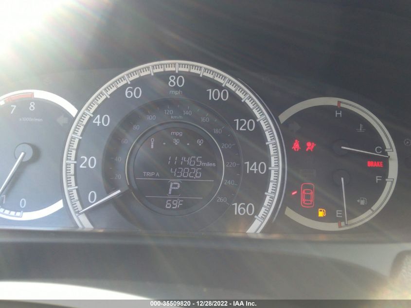 2014 HONDA ACCORD SEDAN EX-L 1HGCR3F80EA039885