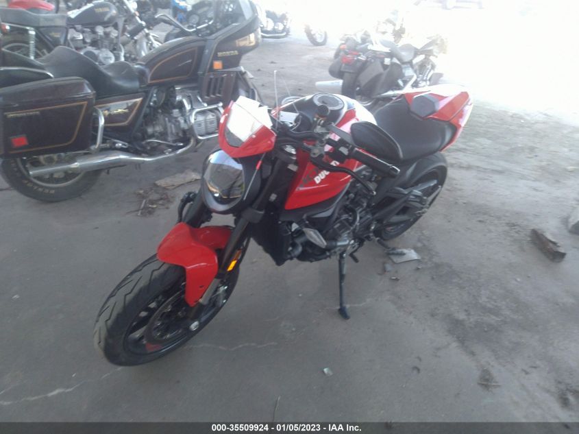 2022 DUCATI MONSTER ZDMMAMDT8NB006588