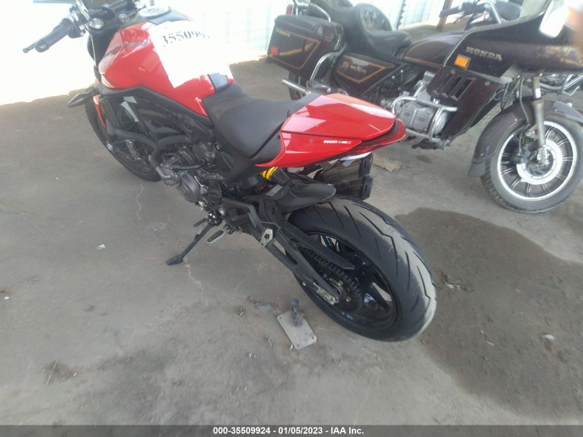 2022 DUCATI MONSTER ZDMMAMDT8NB006588
