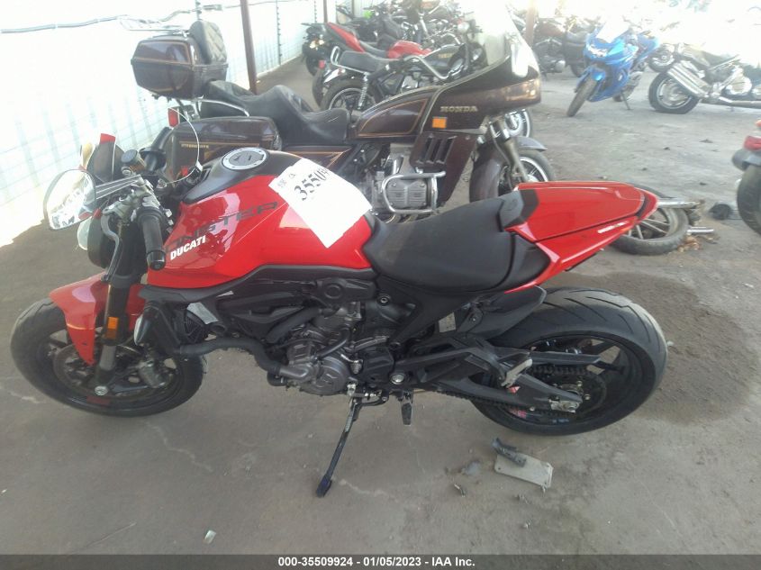 2022 DUCATI MONSTER ZDMMAMDT8NB006588