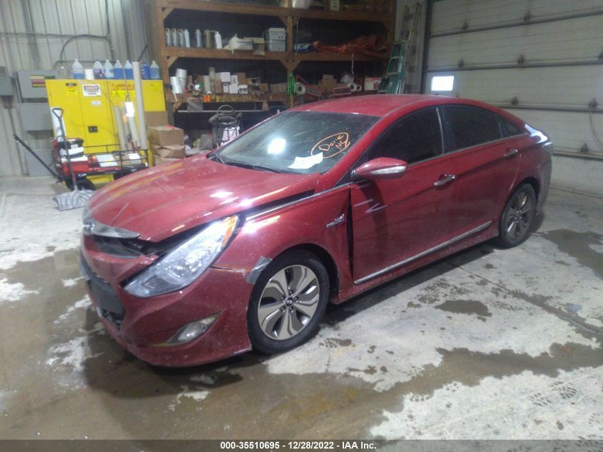 2013 HYUNDAI SONATA HYBRID LIMITED - KMHEC4A41DA083570