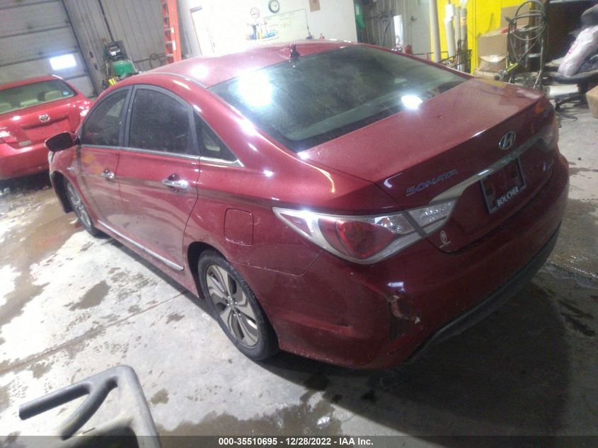 2013 HYUNDAI SONATA HYBRID LIMITED - KMHEC4A41DA083570