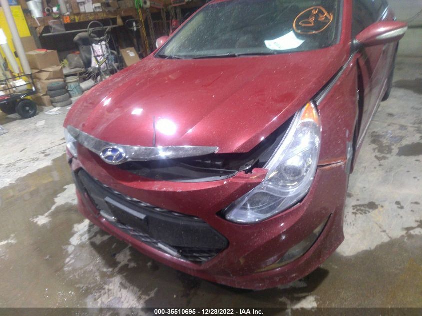 2013 HYUNDAI SONATA HYBRID LIMITED - KMHEC4A41DA083570