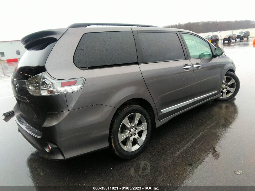 2013 TOYOTA SIENNA SE - 5TDXK3DC7DS295373
