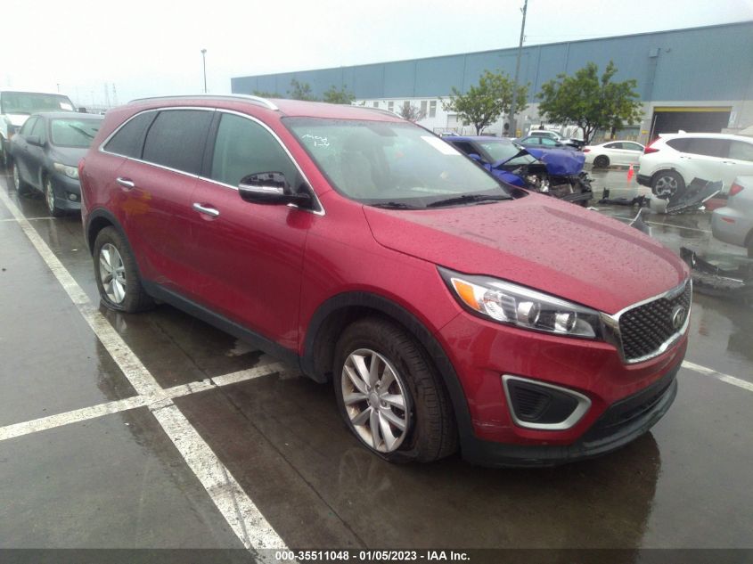 2018 KIA SORENTO LX - 5XYPG4A30JG373089