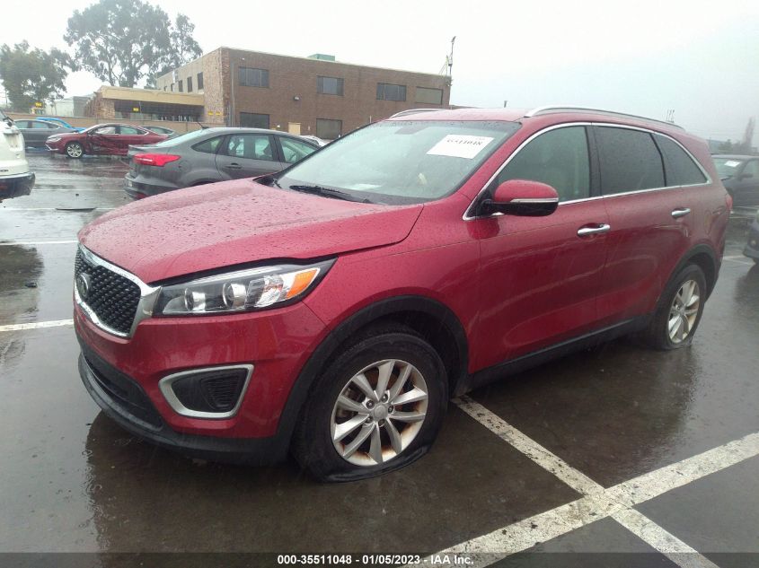 2018 KIA SORENTO LX - 5XYPG4A30JG373089