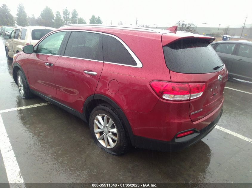 2018 KIA SORENTO LX - 5XYPG4A30JG373089