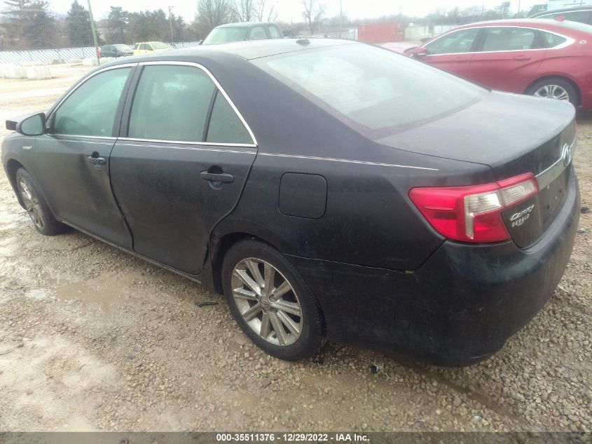 2013 TOYOTA CAMRY HYBRID LE/XLE 4T1BD1FK1DU095030