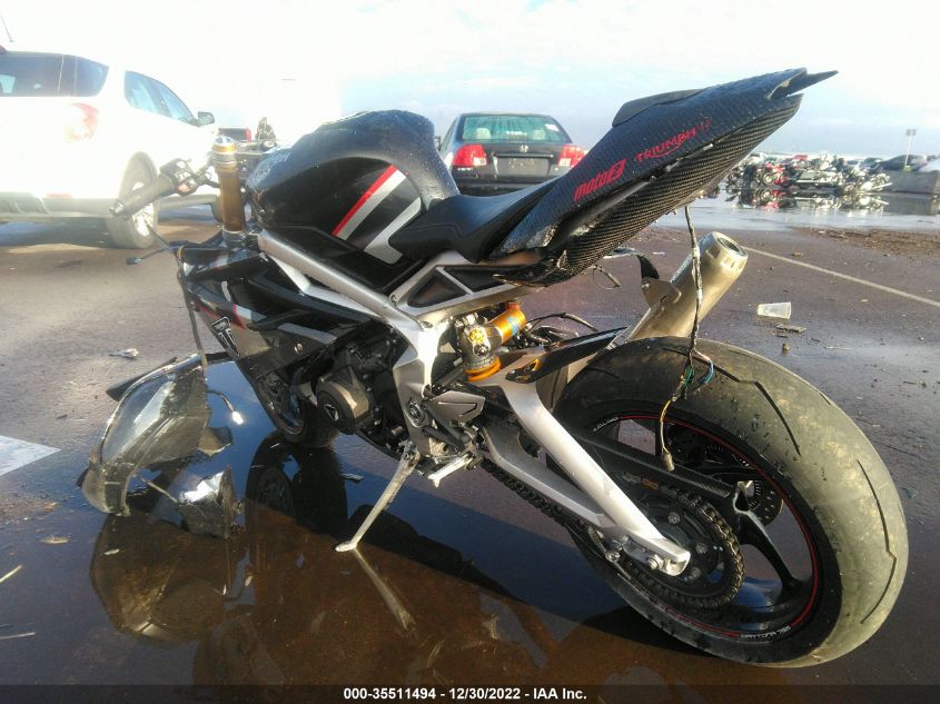 2020 TRIUMPH MOTORCYCLE DAYTONA MOTO2 765 SMTA204KXLJAC3634