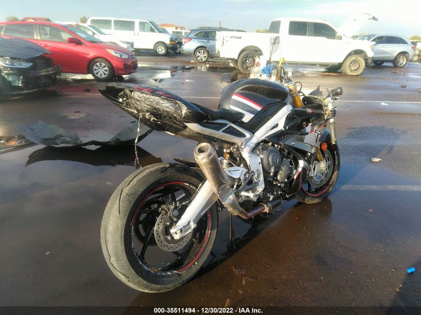 2020 TRIUMPH MOTORCYCLE DAYTONA MOTO2 765 SMTA204KXLJAC3634