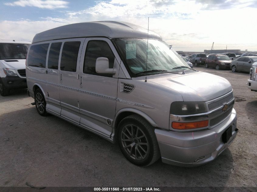 2014 CHEVROLET EXPRESS CARGO VAN UPFITTER - 1GBSGDC43E1122321