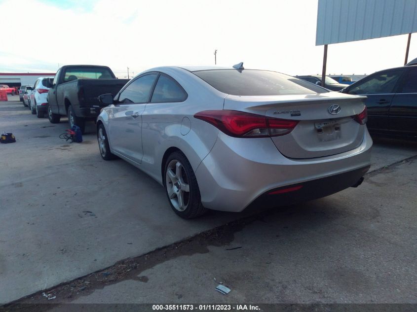 2014 HYUNDAI ELANTRA COUPE KMHDH6AH1EU027981