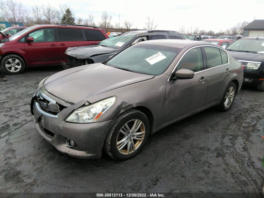 2013 INFINITI G37 SEDAN X JN1CV6AR9DM351201