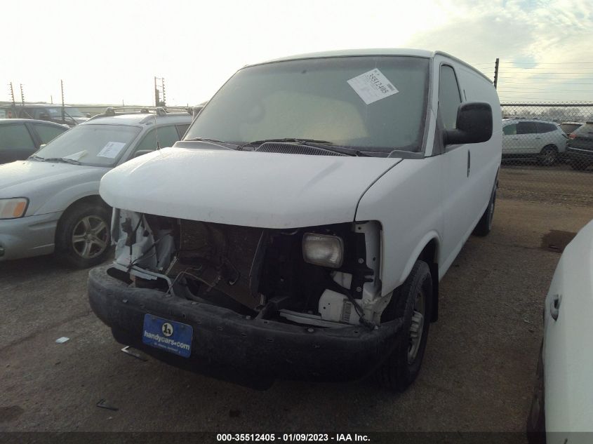 2014 CHEVROLET EXPRESS CARGO VAN 1GCZGUCG9E1204218