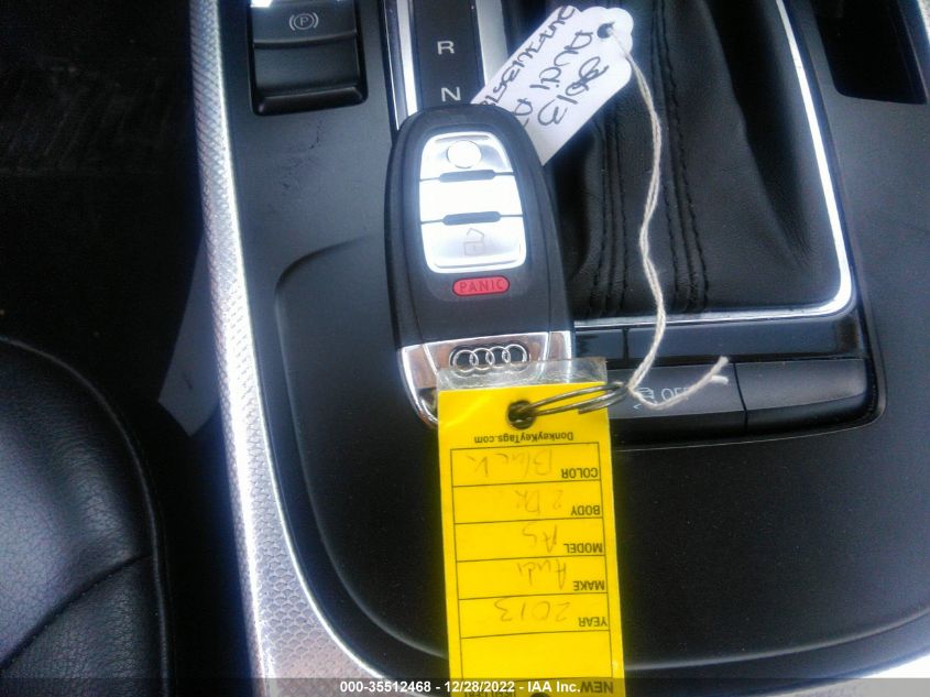 2013 AUDI A5 PREMIUM WAUCFAFR3DA056745