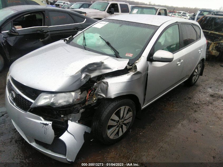 2013 KIA FORTE 5-DOOR EX KNAFU5A28D5658182