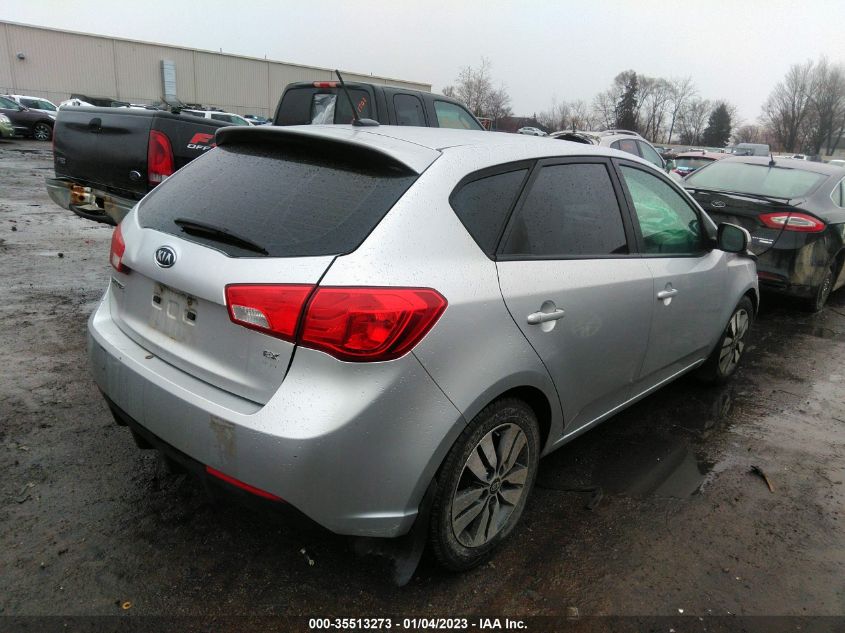 2013 KIA FORTE 5-DOOR EX KNAFU5A28D5658182