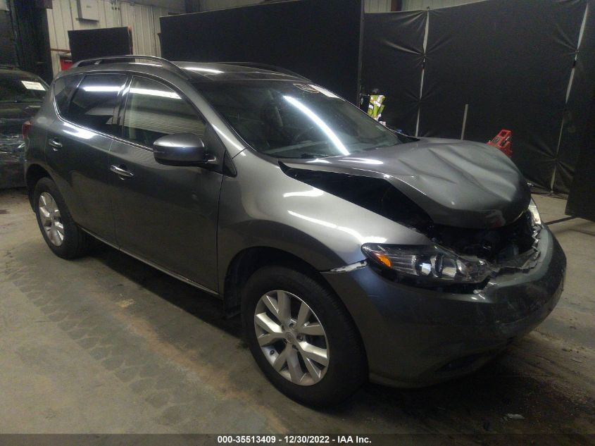 2014 NISSAN MURANO SL - JN8AZ1MW9EW529535