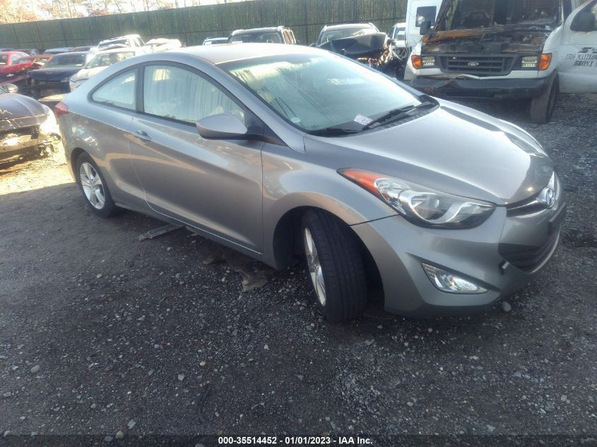 2013 HYUNDAI ELANTRA COUPE GS PZEV - KMHDH6AE6DU006869