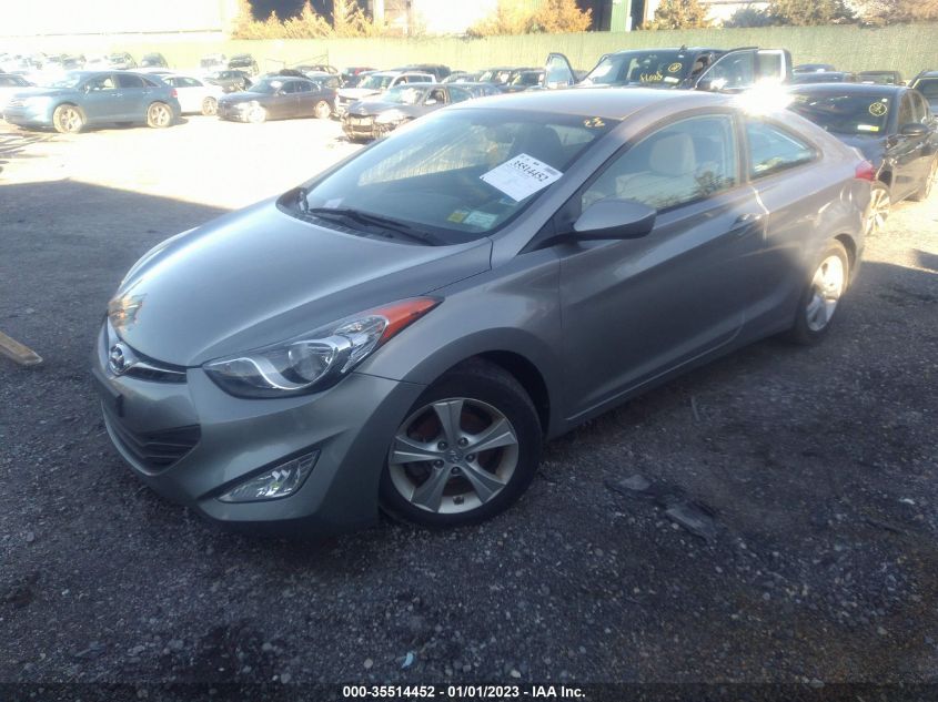 2013 HYUNDAI ELANTRA COUPE GS PZEV - KMHDH6AE6DU006869