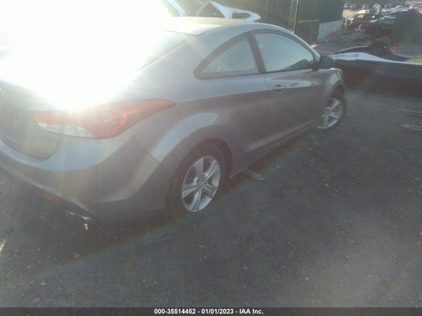 2013 HYUNDAI ELANTRA COUPE GS PZEV - KMHDH6AE6DU006869