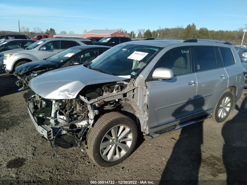 2013 TOYOTA HIGHLANDER HYBRID LIMITED JTEDC3EHXD2011862