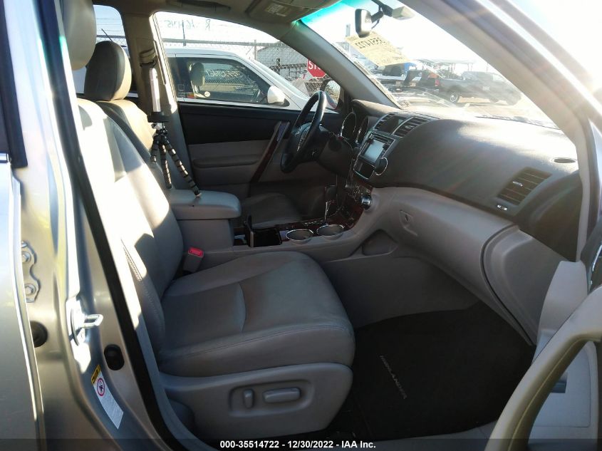 2013 TOYOTA HIGHLANDER HYBRID LIMITED JTEDC3EHXD2011862
