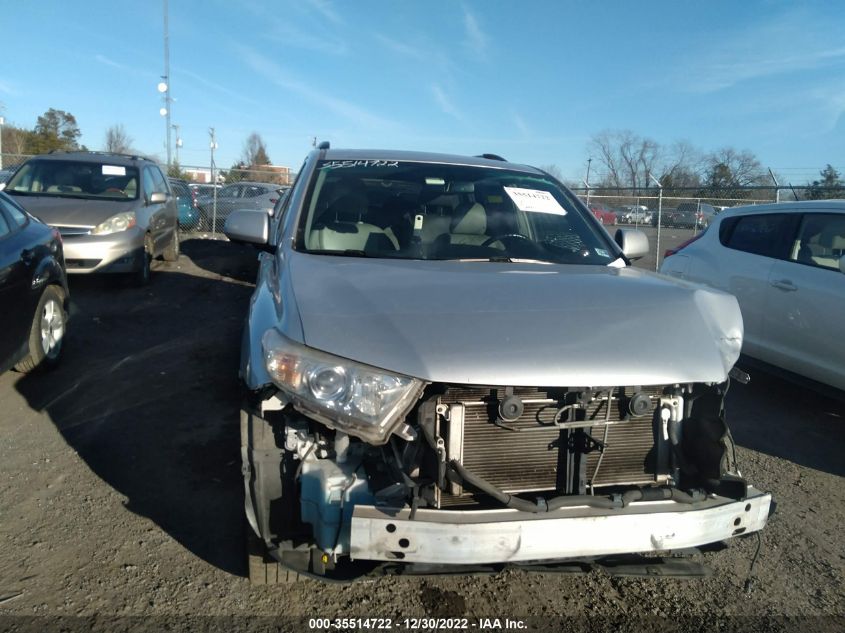 2013 TOYOTA HIGHLANDER HYBRID LIMITED JTEDC3EHXD2011862