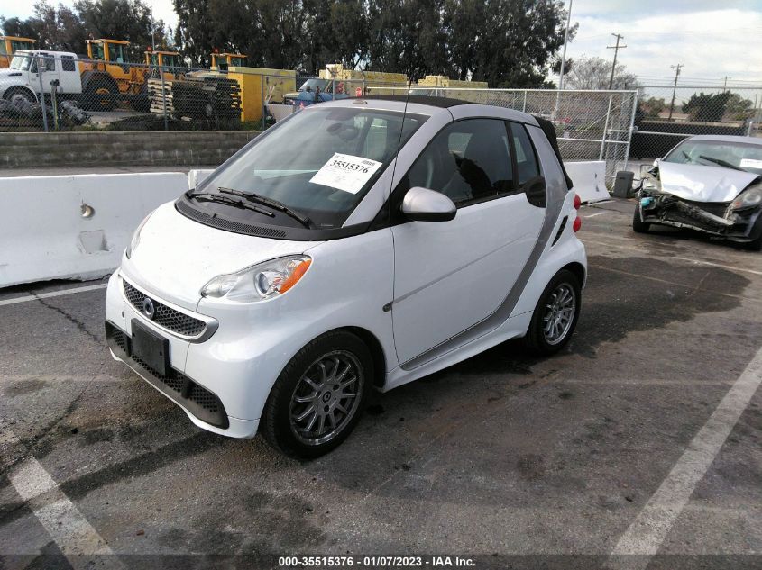 2013 SMART FORTWO PASSION WMEEK3BA8DK584800