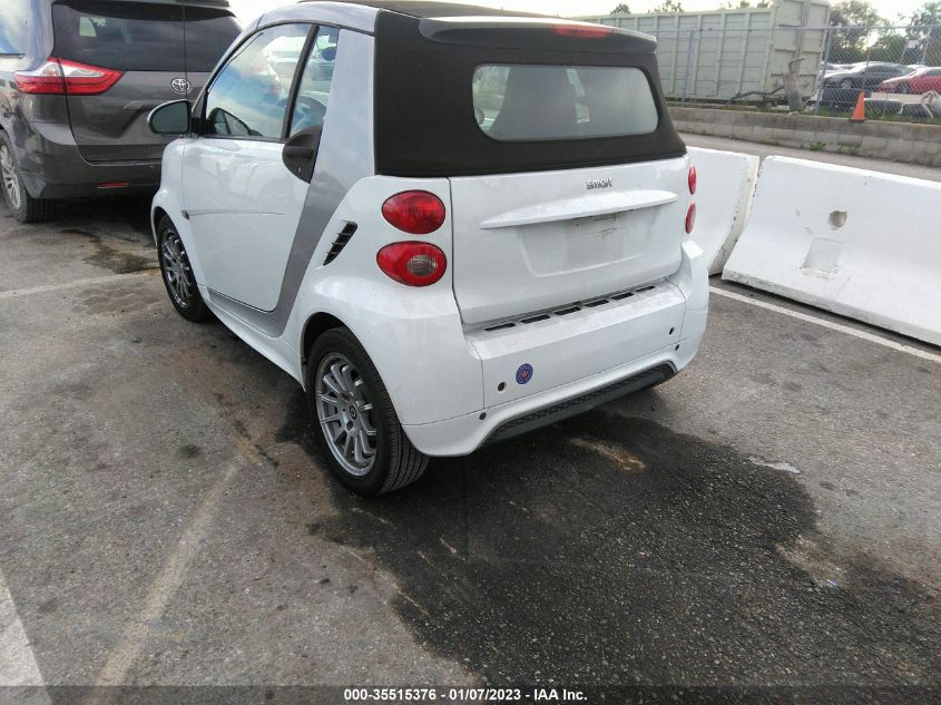 2013 SMART FORTWO PASSION WMEEK3BA8DK584800