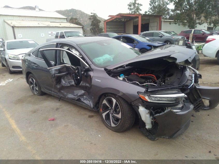 2022 HONDA INSIGHT EX - 19XZE4F51NE003717