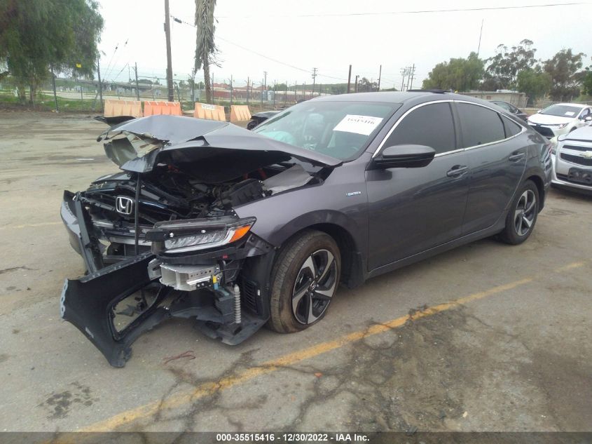 2022 HONDA INSIGHT EX 19XZE4F51NE003717