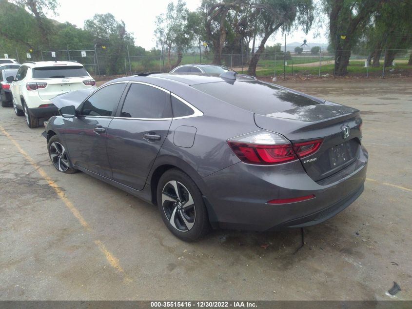 2022 HONDA INSIGHT EX 19XZE4F51NE003717