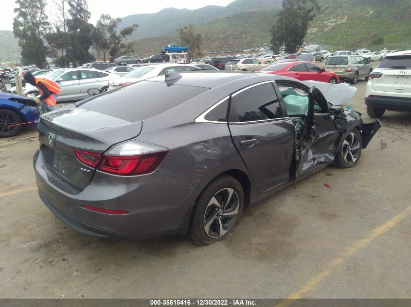 2022 HONDA INSIGHT EX 19XZE4F51NE003717