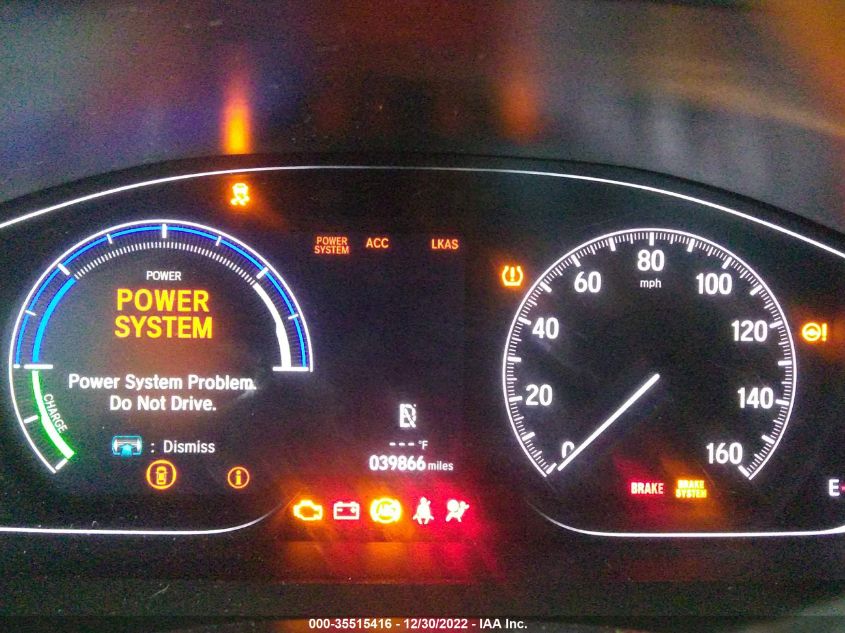 2022 HONDA INSIGHT EX 19XZE4F51NE003717
