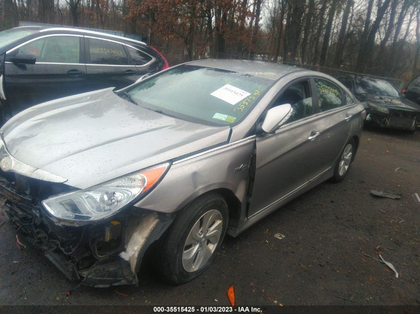 2013 HYUNDAI SONATA HYBRID KMHEC4A45DA093115