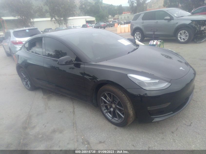 2022 TESLA MODEL 3 LONG RANGE - 5YJ3E1EB5NF316145