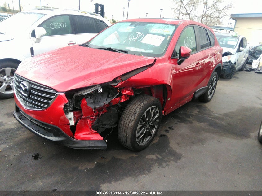2016 MAZDA CX-5 GRAND TOURING VIN: JM3KE4DY2G0789593