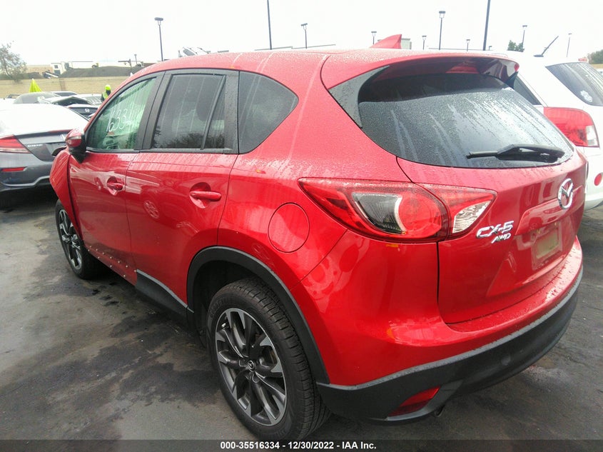 2016 MAZDA CX-5 GRAND TOURING VIN: JM3KE4DY2G0789593