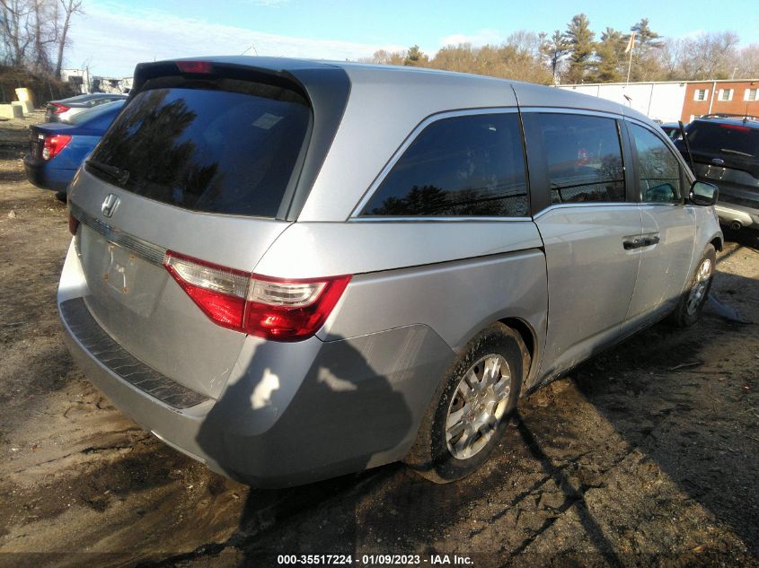 VIN 5FNRL5H29DB066927 2013 HONDA ODYSSEY no.4