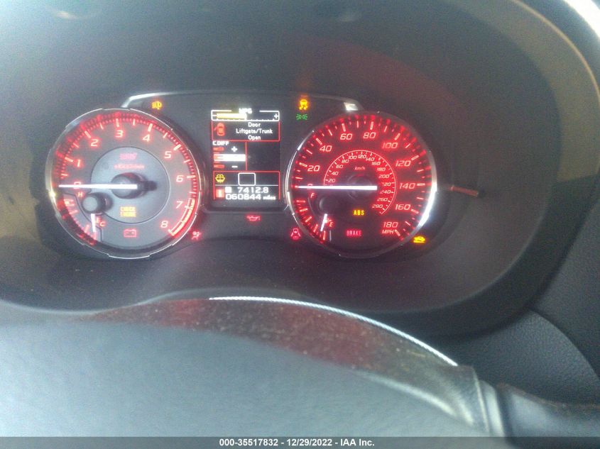 2015 SUBARU WRX STI LIMITED JF1VA2S65F9809360