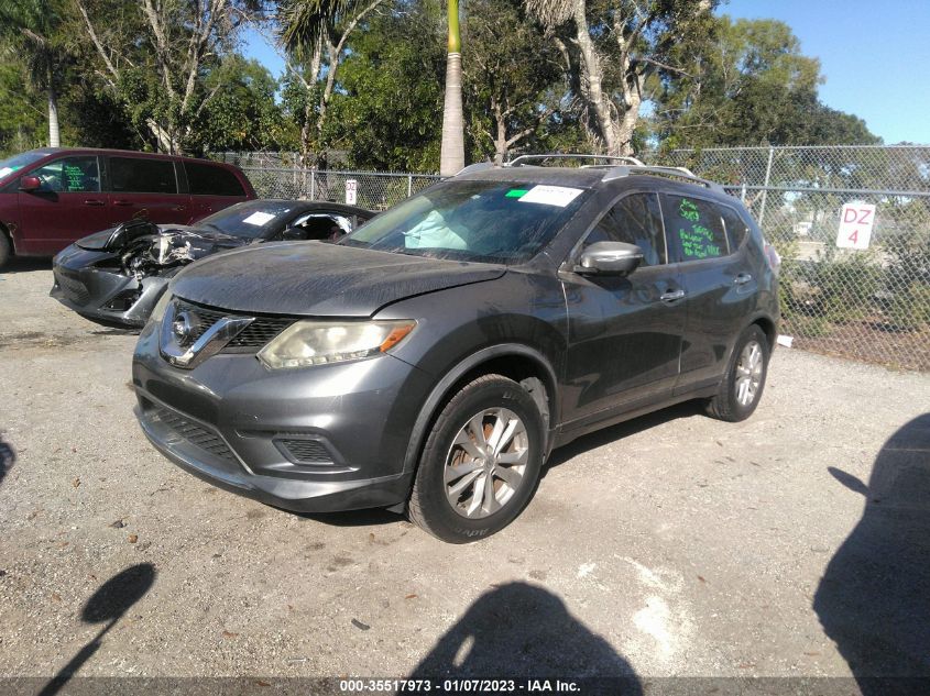 2015 NISSAN ROGUE SV - KNMAT2MT9FP569036