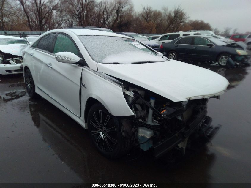 2013 HYUNDAI SONATA HYBRID LIMITED - KMHEC4A49DA090329