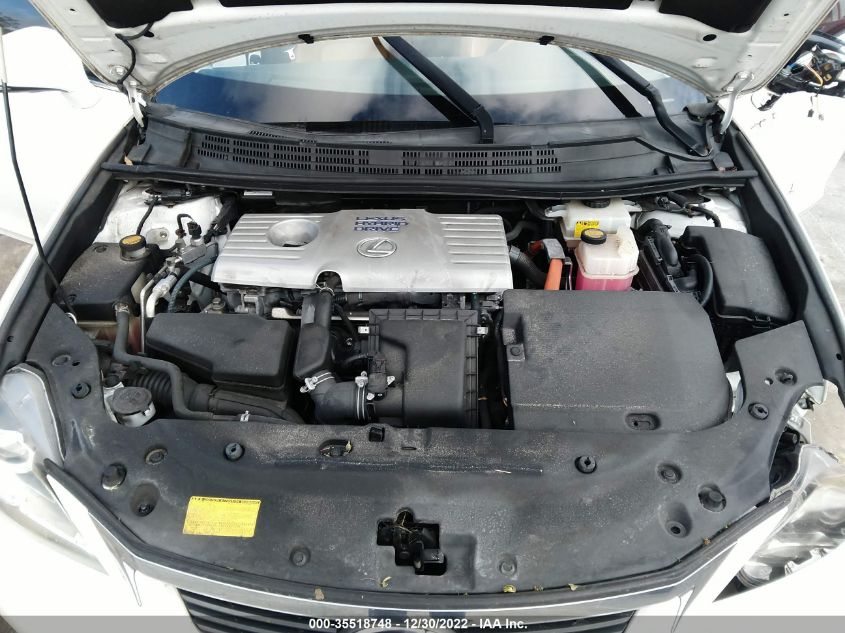 2013 LEXUS CT 200H HYBRID JTHKD5BH4D2150036