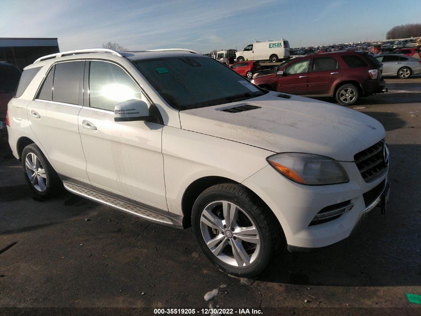 2013 MERCEDES-BENZ M-CLASS ML 350 - 4JGDA5HB7DA104935