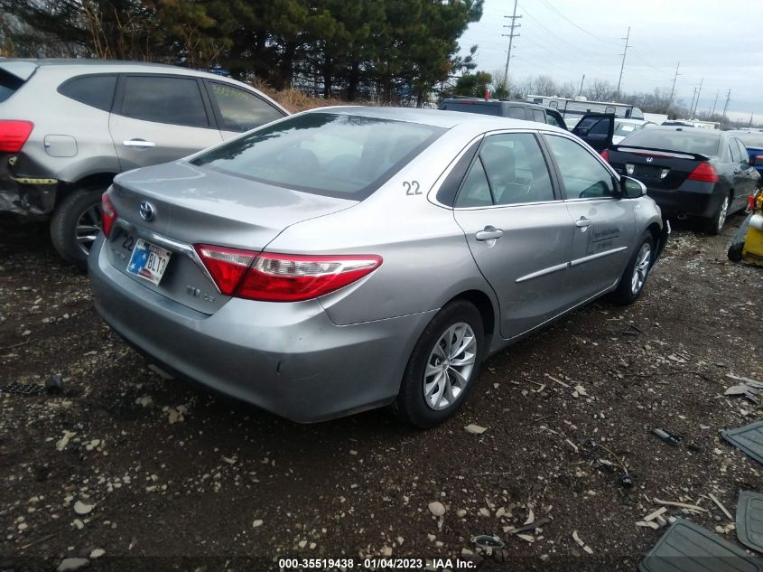 2015 TOYOTA CAMRY HYBRID LE/XLE/SE 4T1BD1FK8FU176478