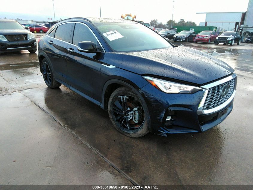 2022 INFINITI QX55 LUXE 3PCAJ5J32NF113089