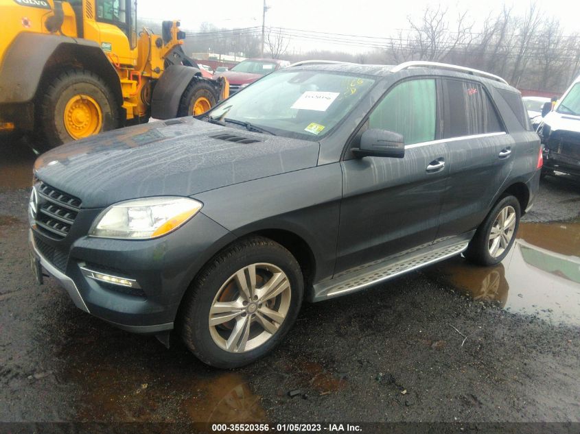 2014 MERCEDES-BENZ M-CLASS ML 350 4JGDA5HB6EA433790
