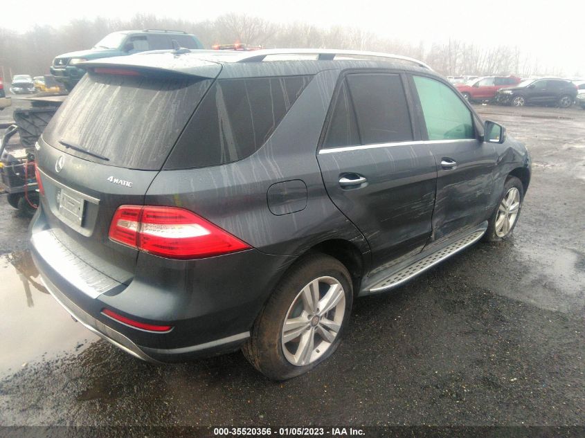 2014 MERCEDES-BENZ M-CLASS ML 350 4JGDA5HB6EA433790
